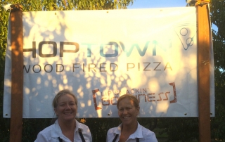 HopTown Pizza - party in the orchard