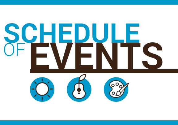 Schedule of Events Header
